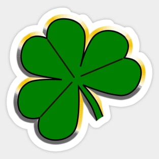 Lucky Shamrock Sticker